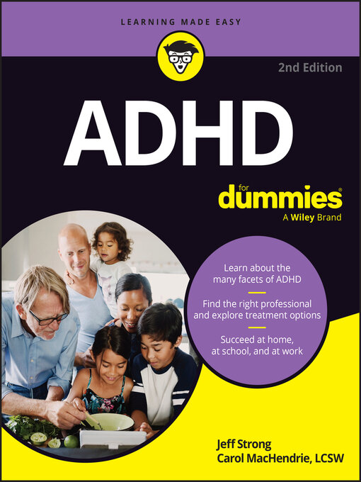 Title details for ADHD For Dummies by Jeff Strong - Wait list